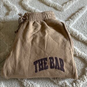 Brand New The Bar Chocolate Chip Sweatpants